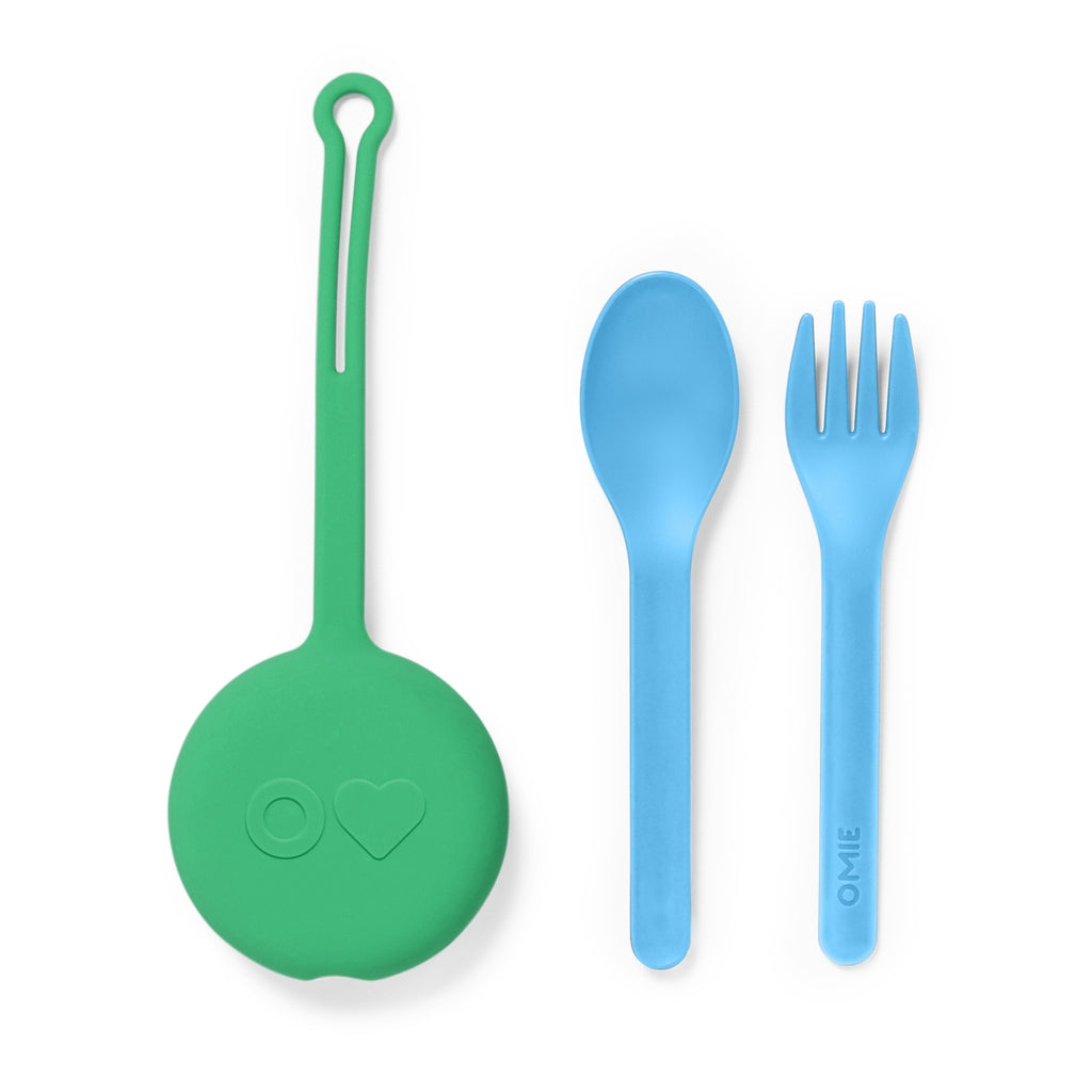 Omiepod: Fork, Spoon And Pod set