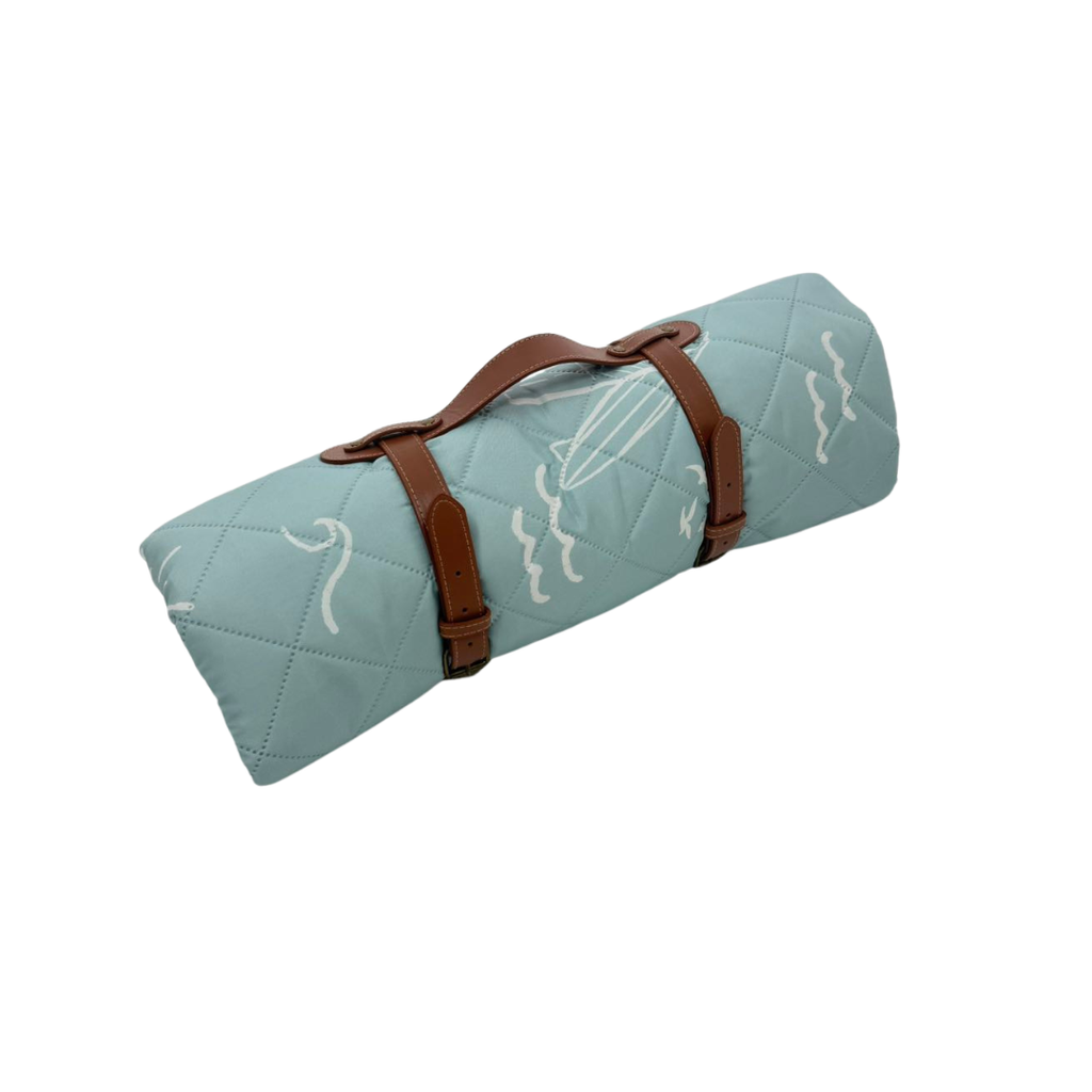 Surfer Quilted Water Resistant Beach Mat