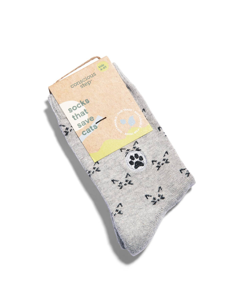 Kids Socks That Save Cats