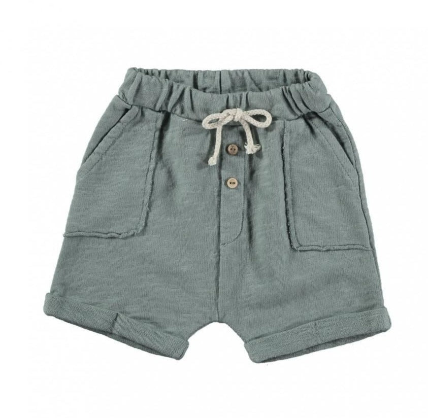 Dear Mini Pocket Shorts - Blue Gray