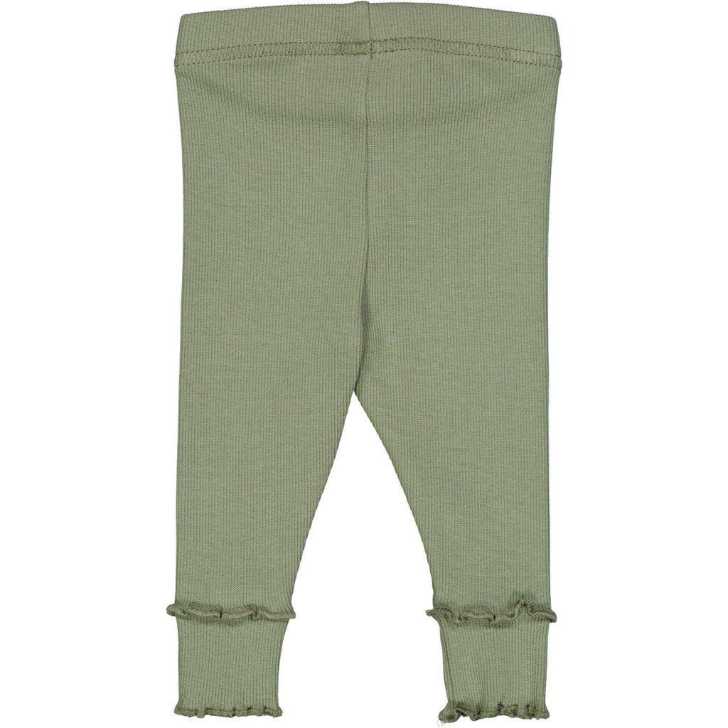 Cozy Me Rib Leggings - Poetry Green