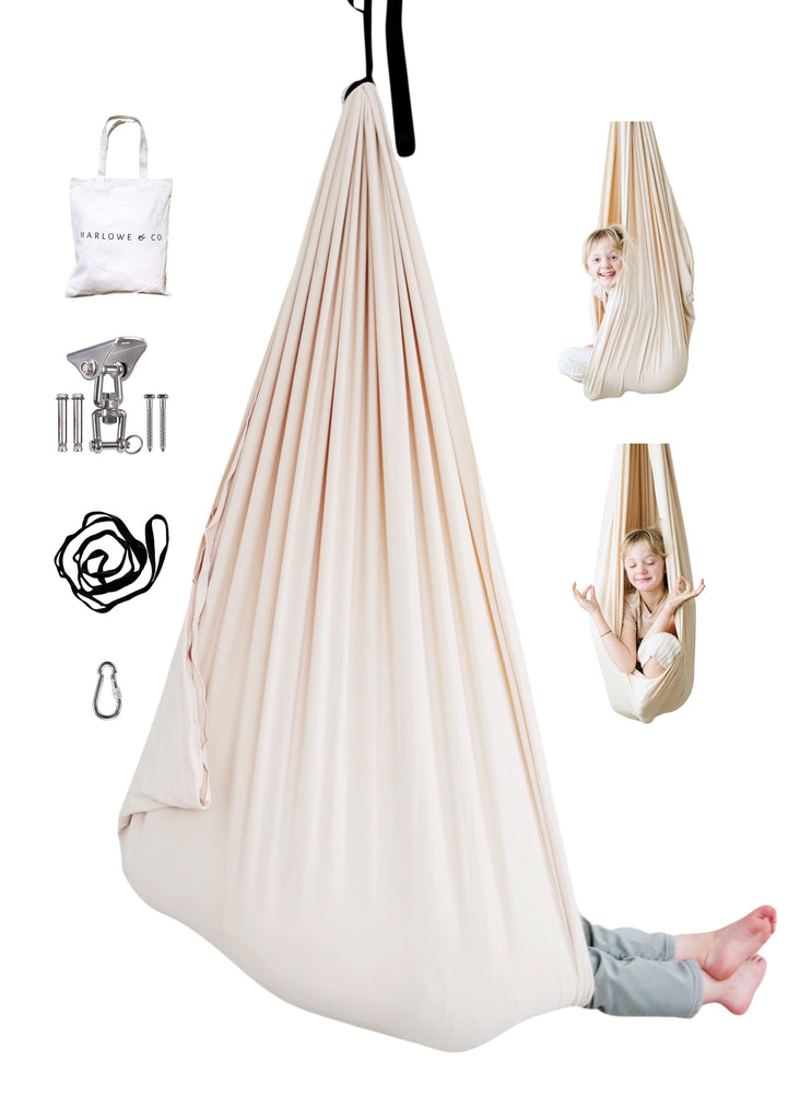 Marlowe & Co Oat Cotton Sensory Swing