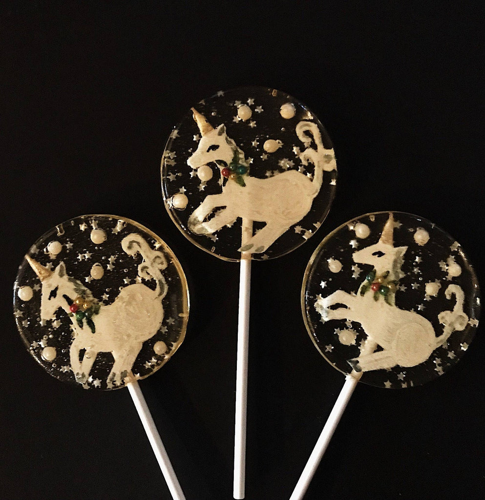 Enchanted Unicorn Fondant Lollipop