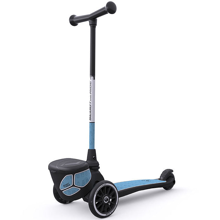 Scoot & Ride Highwaykick 2 Lifestyle Scooter - Reflective Steel