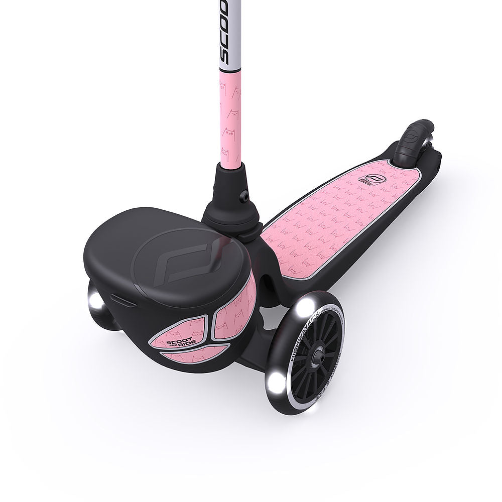 Scoot & Ride Highwaykick 2 Lifestyle Scooter - Reflective Rose