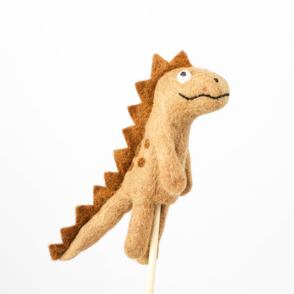 Felt Finger Puppets - Dinosaur - Assorted