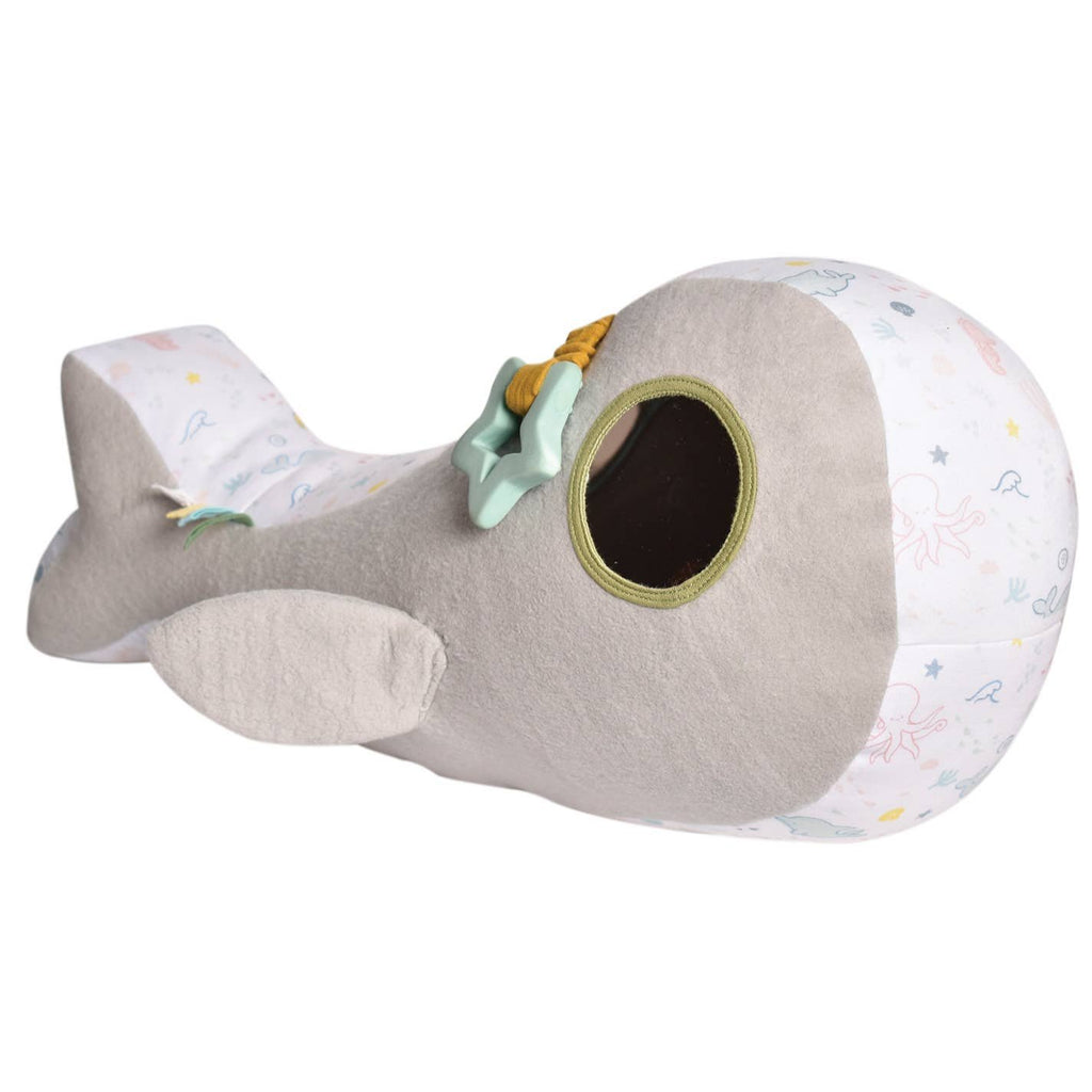 Tikiri Tummy Time Organic Ocean Buddy Whale