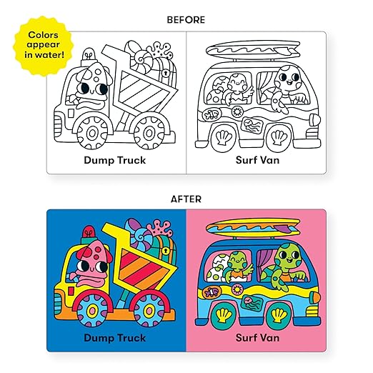 Marine Life On The Move Magic Bath Book