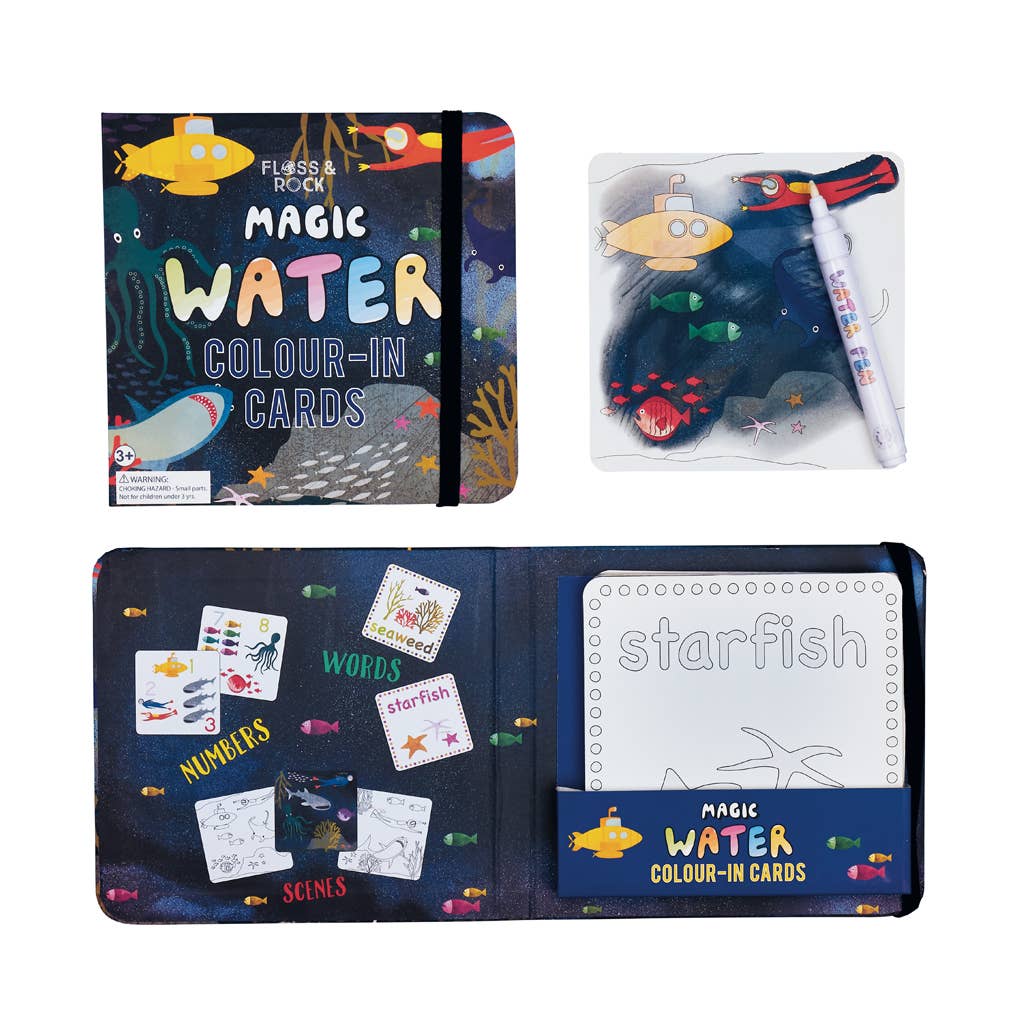 Magic Deep Sea Water Pen & Cards