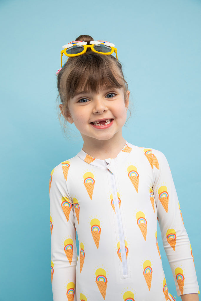 One Piece Rash Guard -  Ice Cream Dreams