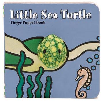 Little Sea Turtle: Finger Puppet Book