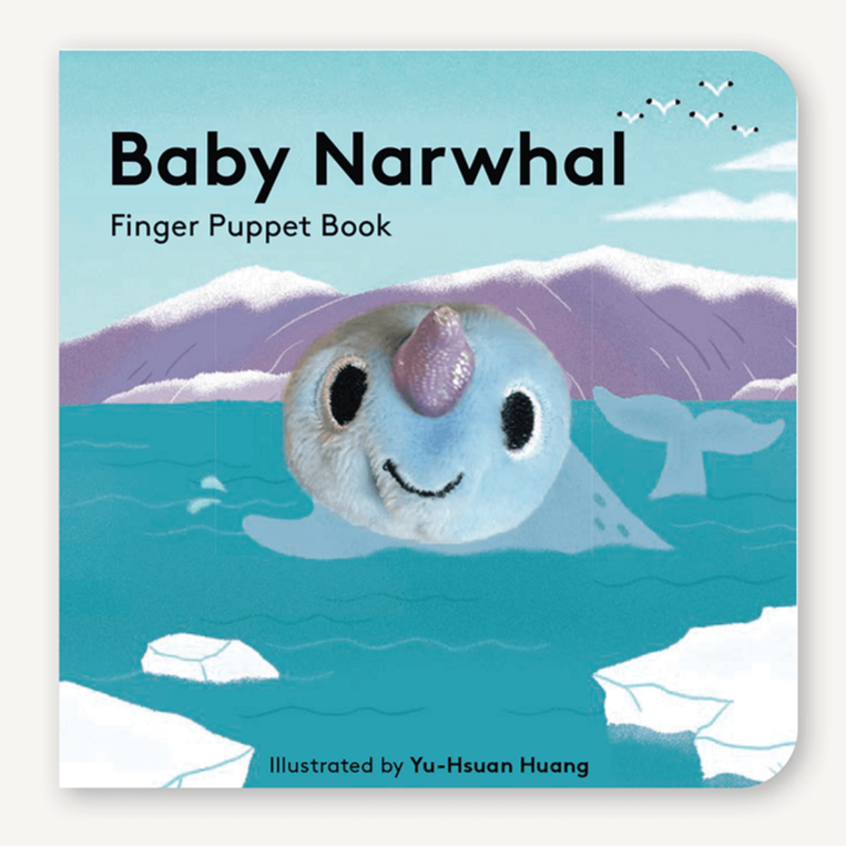 Baby Narwhal -  Finger Puppet