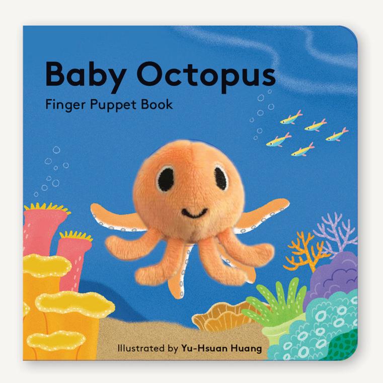 Baby Octopus - Finger Puppet Book