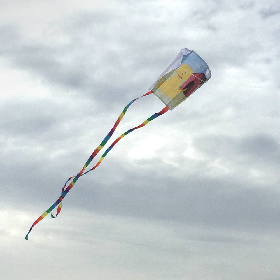 In the Breeze - Sled Coloring Kite