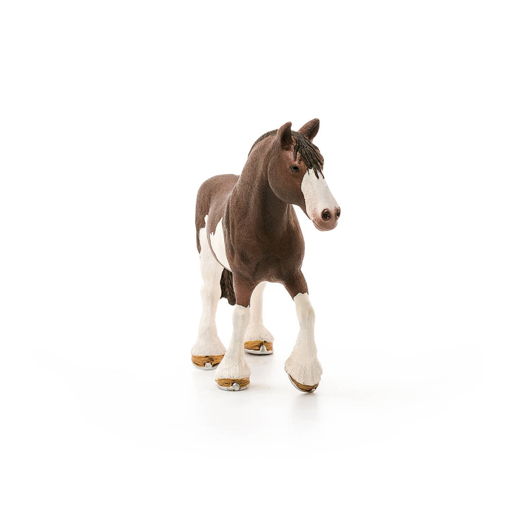 Clydesdale Mare Farm Horse Toy