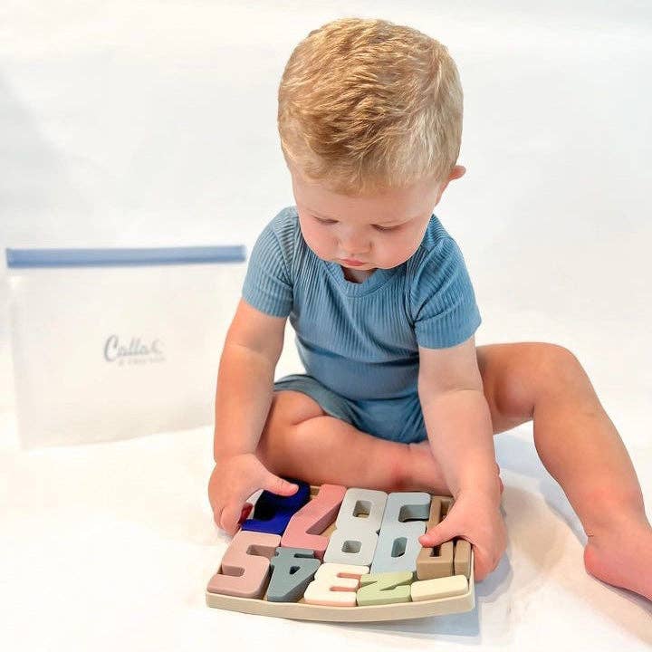 Silicone Wyatt Number Stacking Blocks