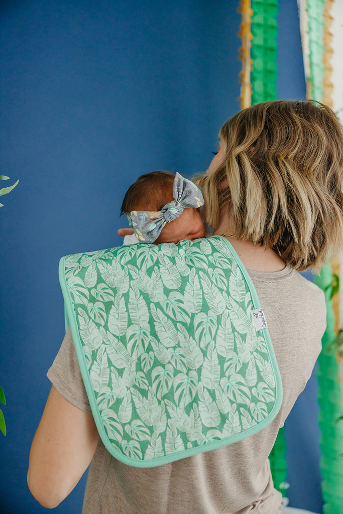 Copper Pearl Burp Cloth Set - Bengal