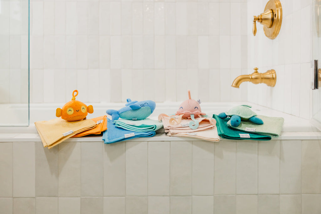 Oceana Plush Bath Toys Set