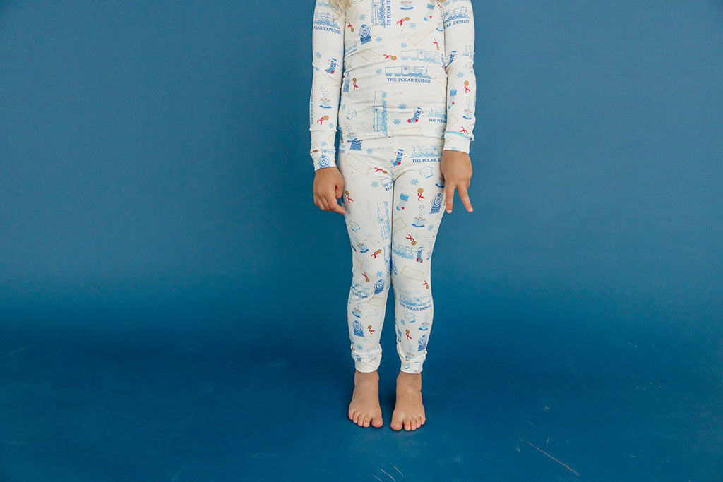 The Polar Express Two Piece Long Sleeve Pajamas