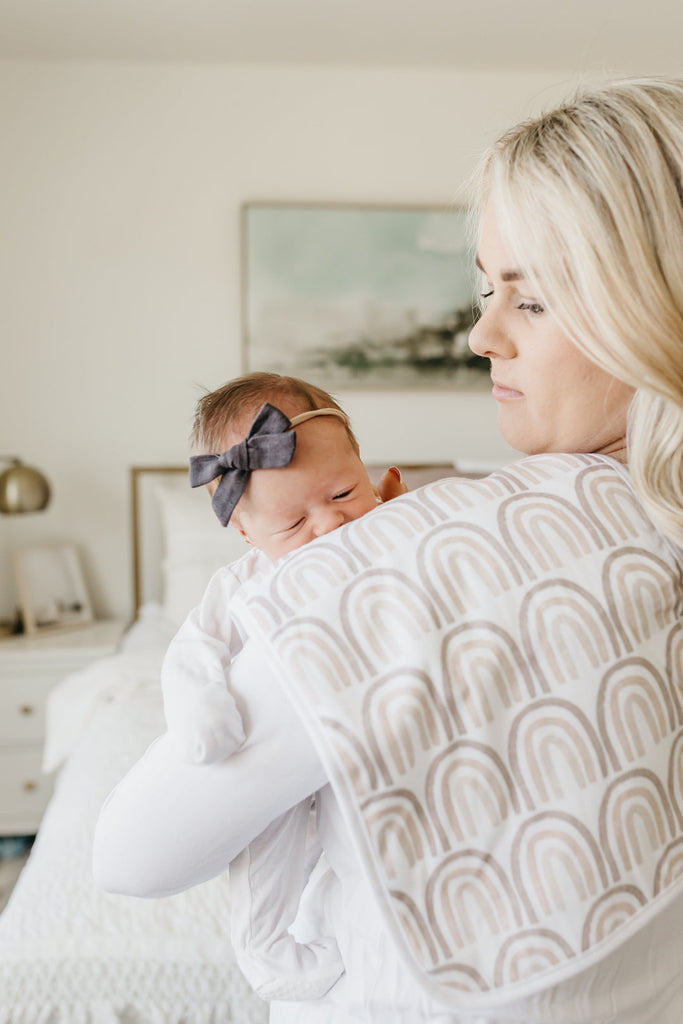 Copper Pearl Burp Cloth Set - Bliss