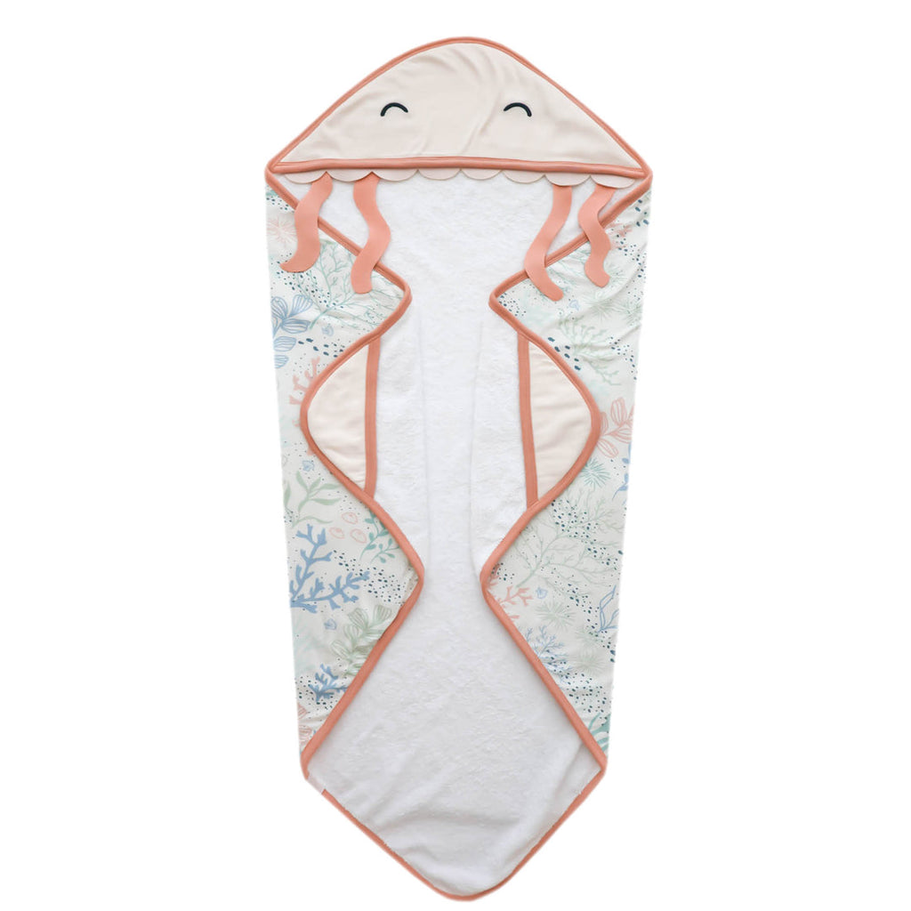 Copper Pearl Character Hooded Towel - Cora