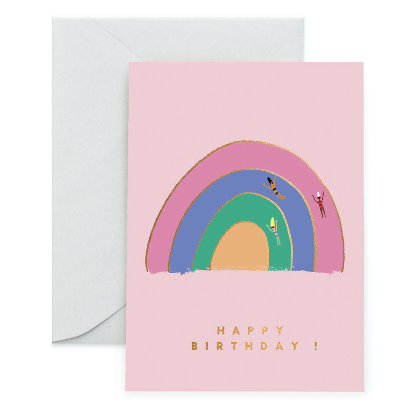 Rainbow Pals - Birthday Card