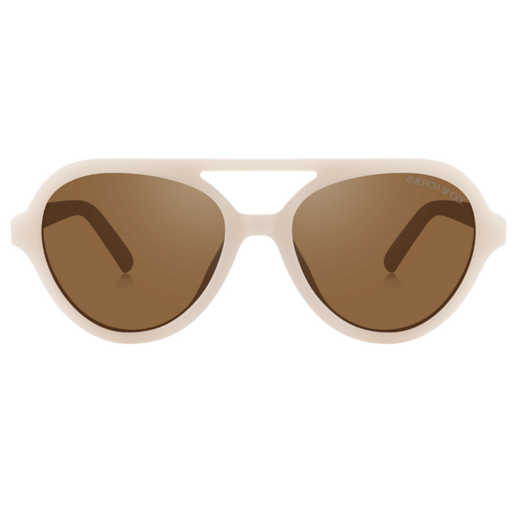 Aviator Sustainable Sunglasses  - Sand
