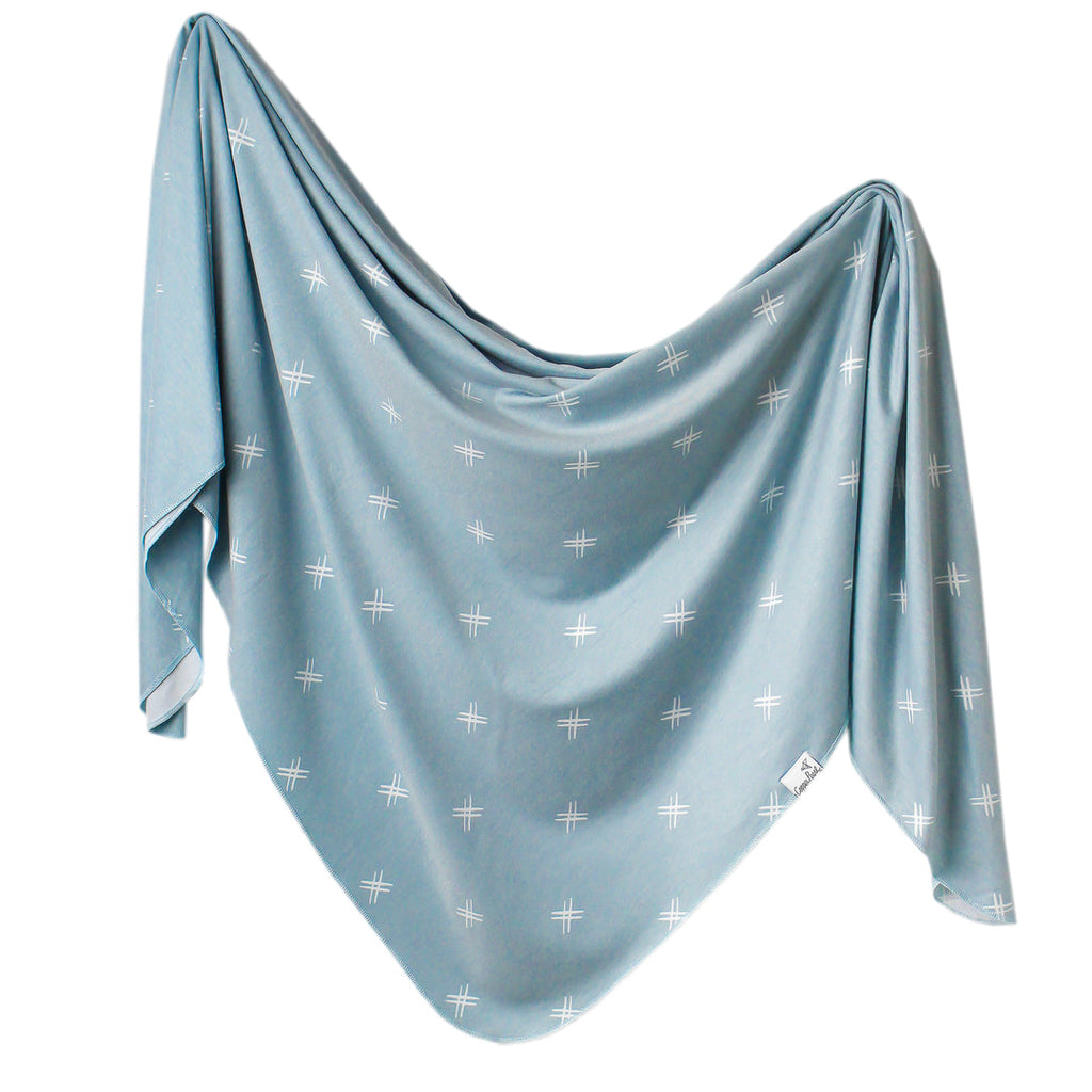 Copper Pearl Knit Swaddle Blanket - Hayden