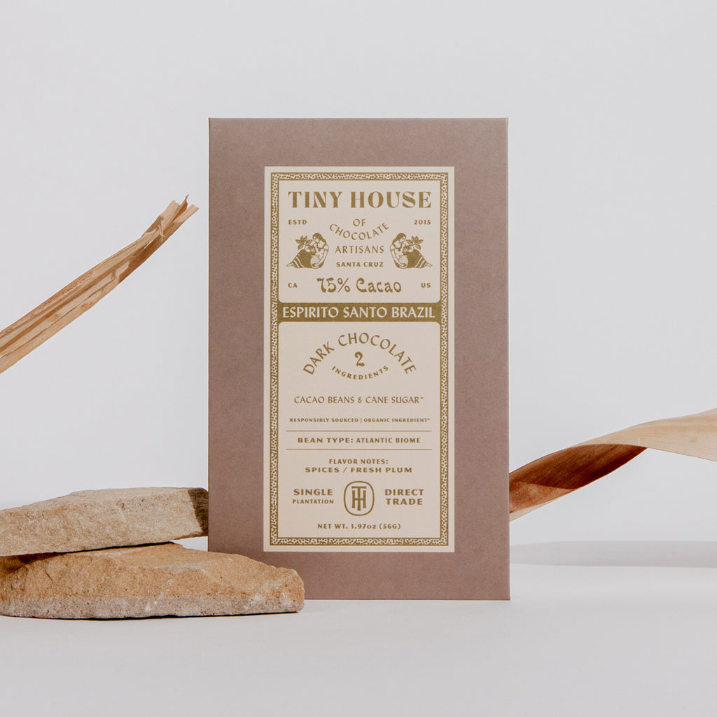 Tiny House Organic Chocolate - Espirito Santo Brazil 75%