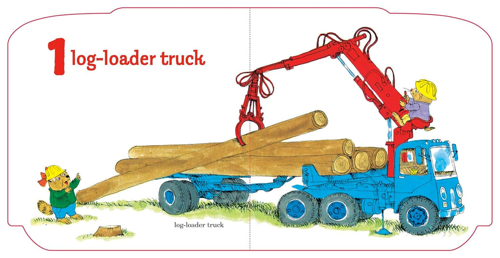 Richard Scarry's Cars and Trucks from 1 - 10