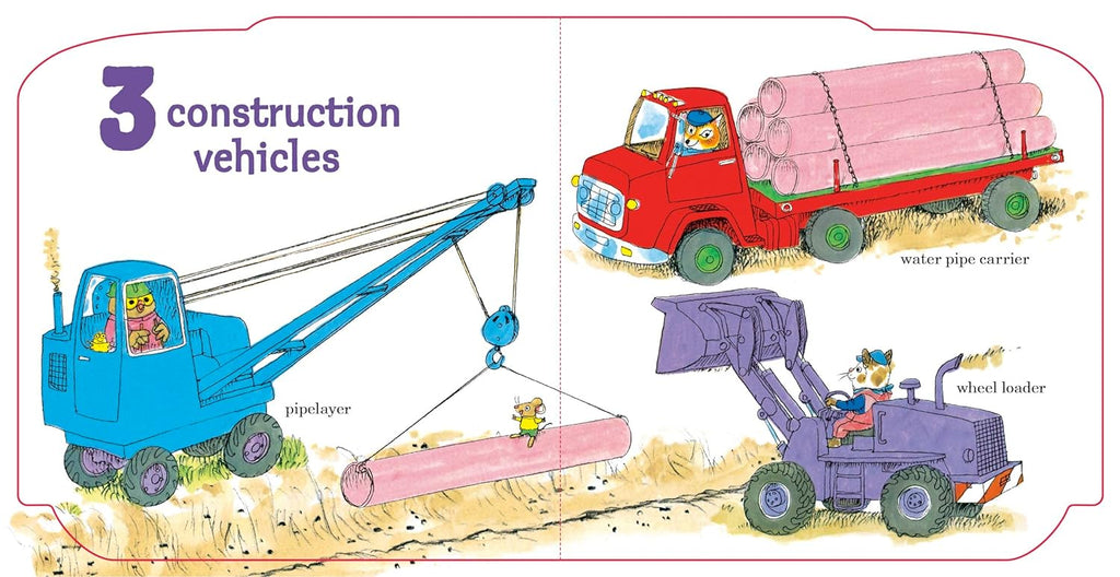 Richard Scarry's Cars and Trucks from 1 - 10