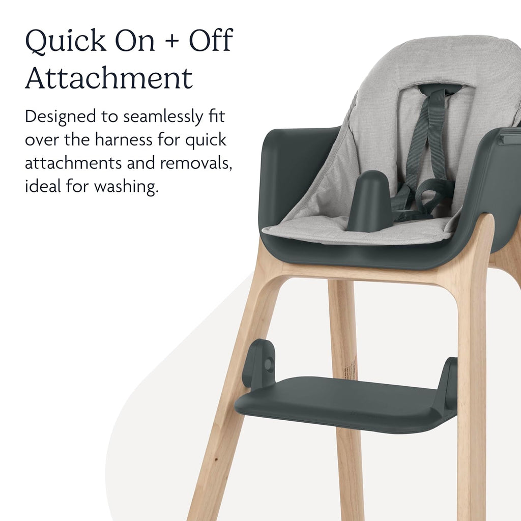 Uppababy Ciro High Chair Cushion - Grey - Backordered Until 8/16