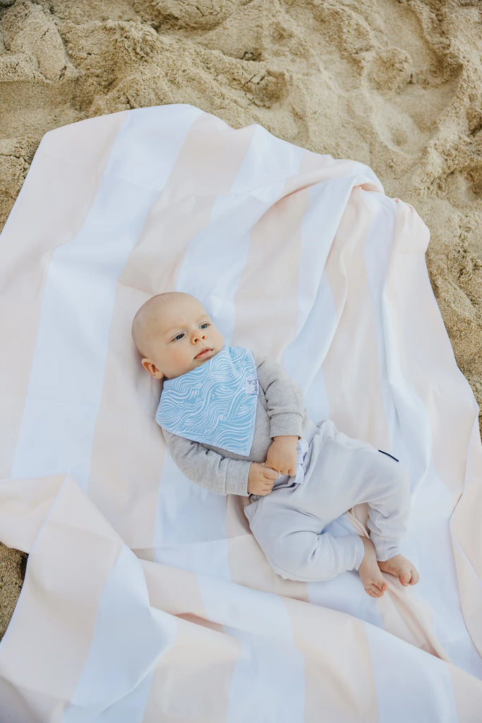 Copper Pearl Baby Bandana Bibs - Cove