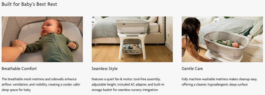 Uppababy Soma Motion Bassinet