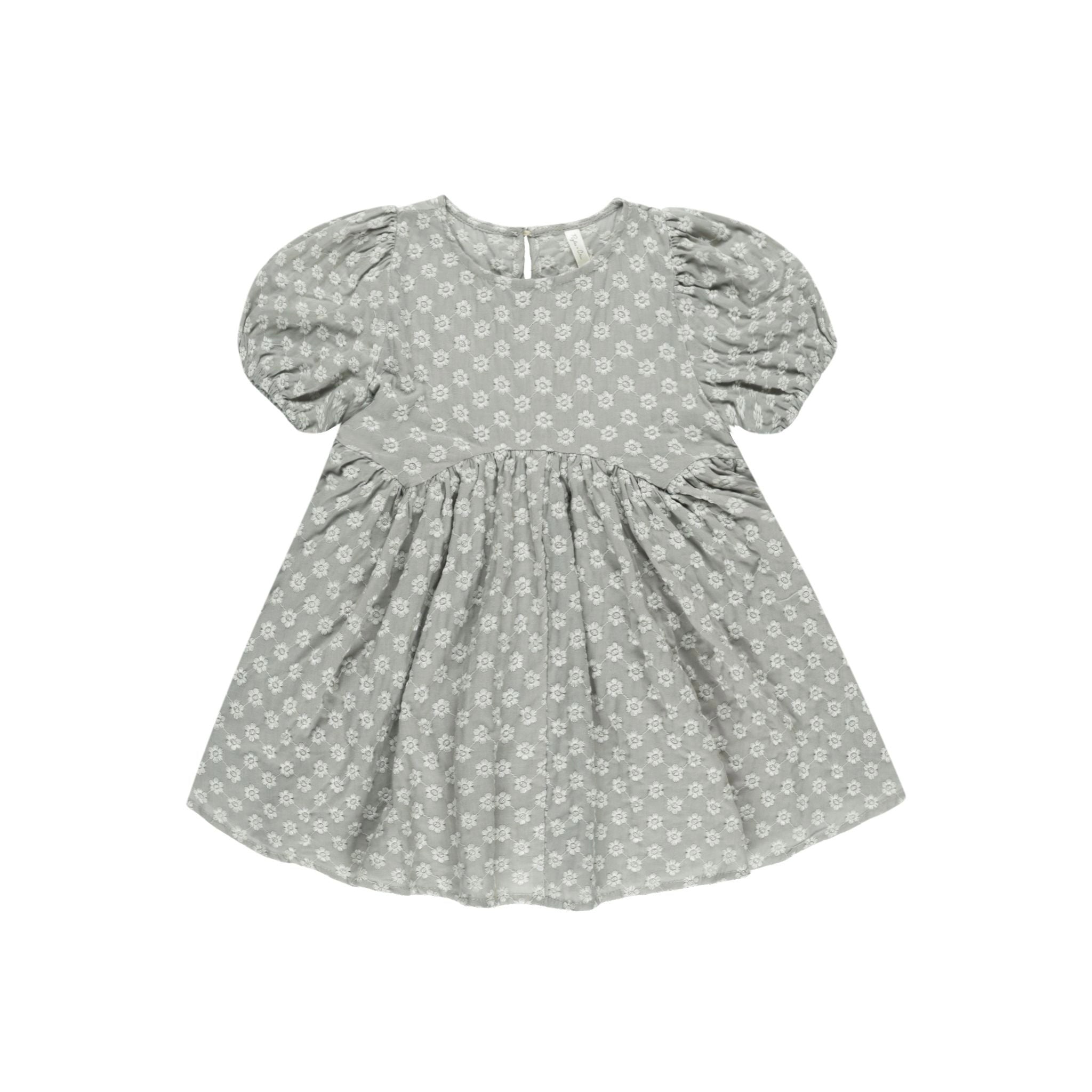 Rylee + Cru Rose Dress - Seafoam