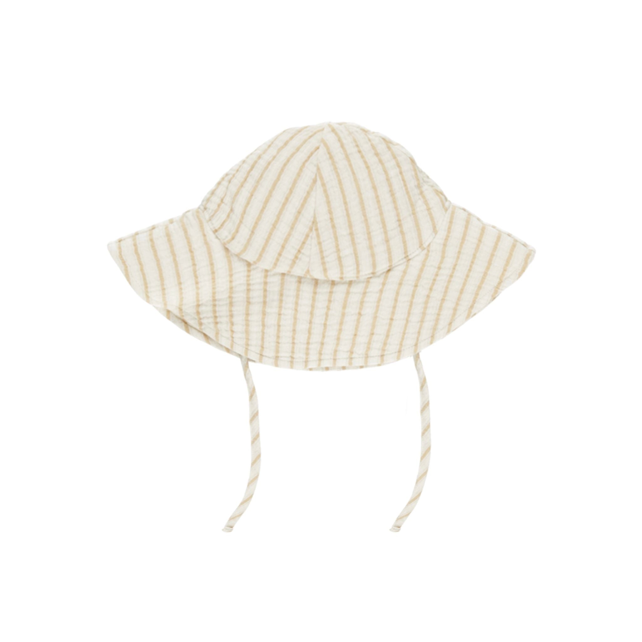 Rylee + Cru Floppy Sun Hat - Marigold Stripe