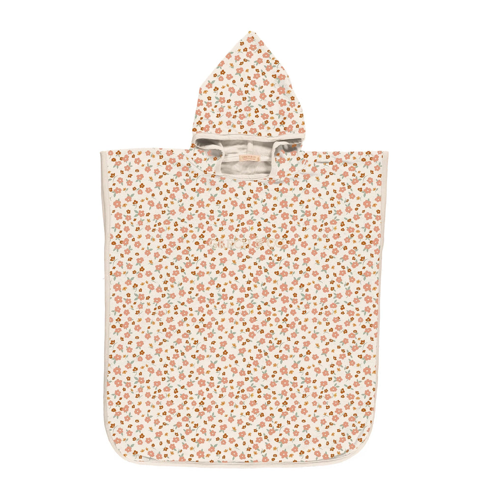 Bathing Towel Poncho - Sunset Meadow
