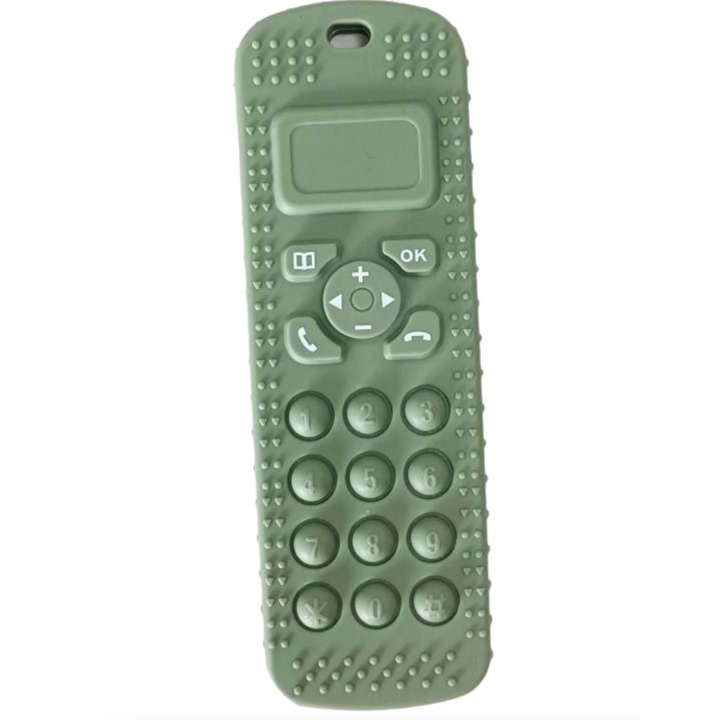 Telephone Silicone Pop-It Teether