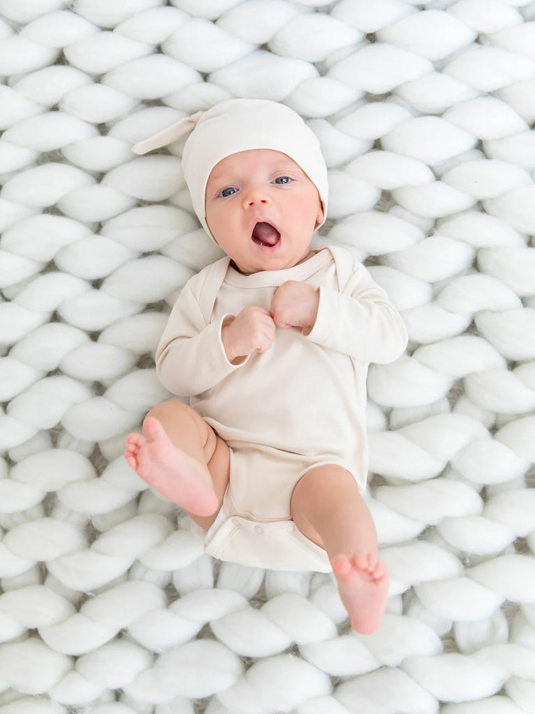 Classic Long Sleeve Bodysuit - Natural