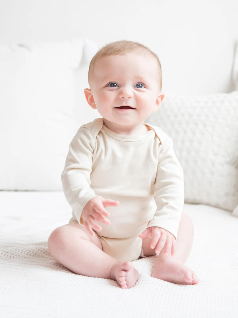 Classic Long Sleeve Bodysuit - Natural