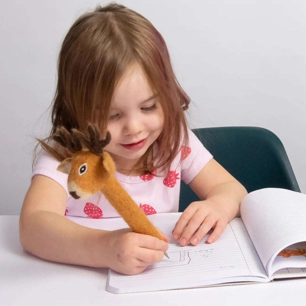 Felt Pencil Topper - Deer
