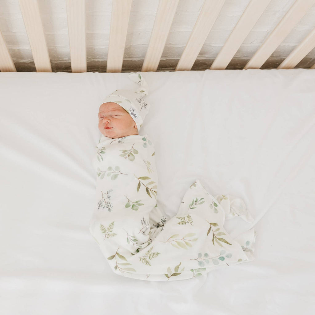 Copper Pearl Knit Swaddle Blanket - Haven