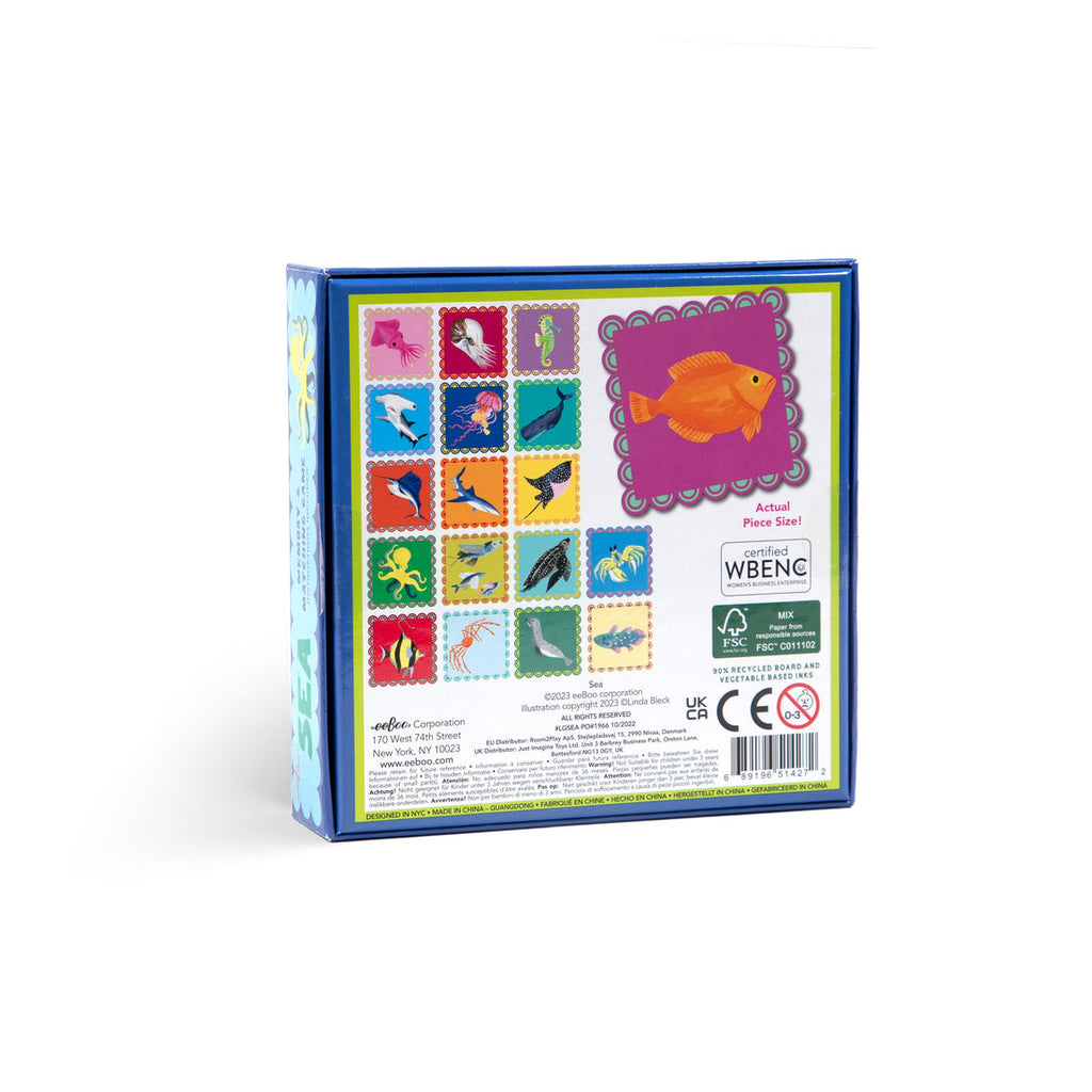 Sea Little Square Memory Game