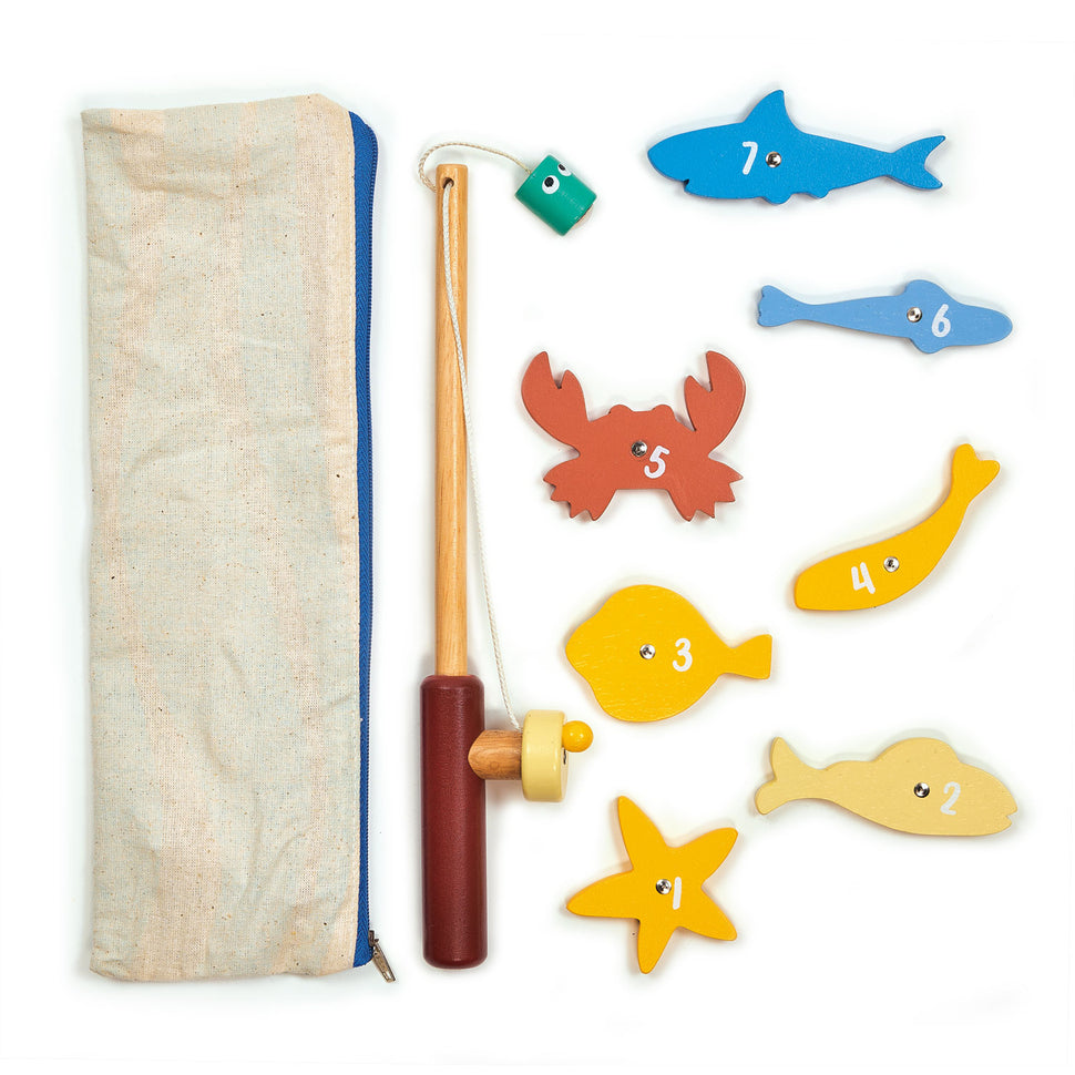 Wooden Fishing Game