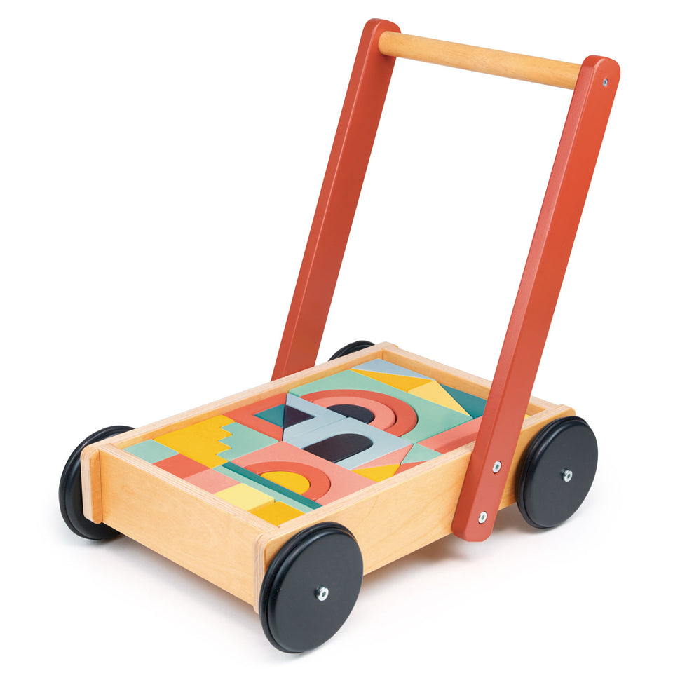 Wooden Bambino Block Trolley