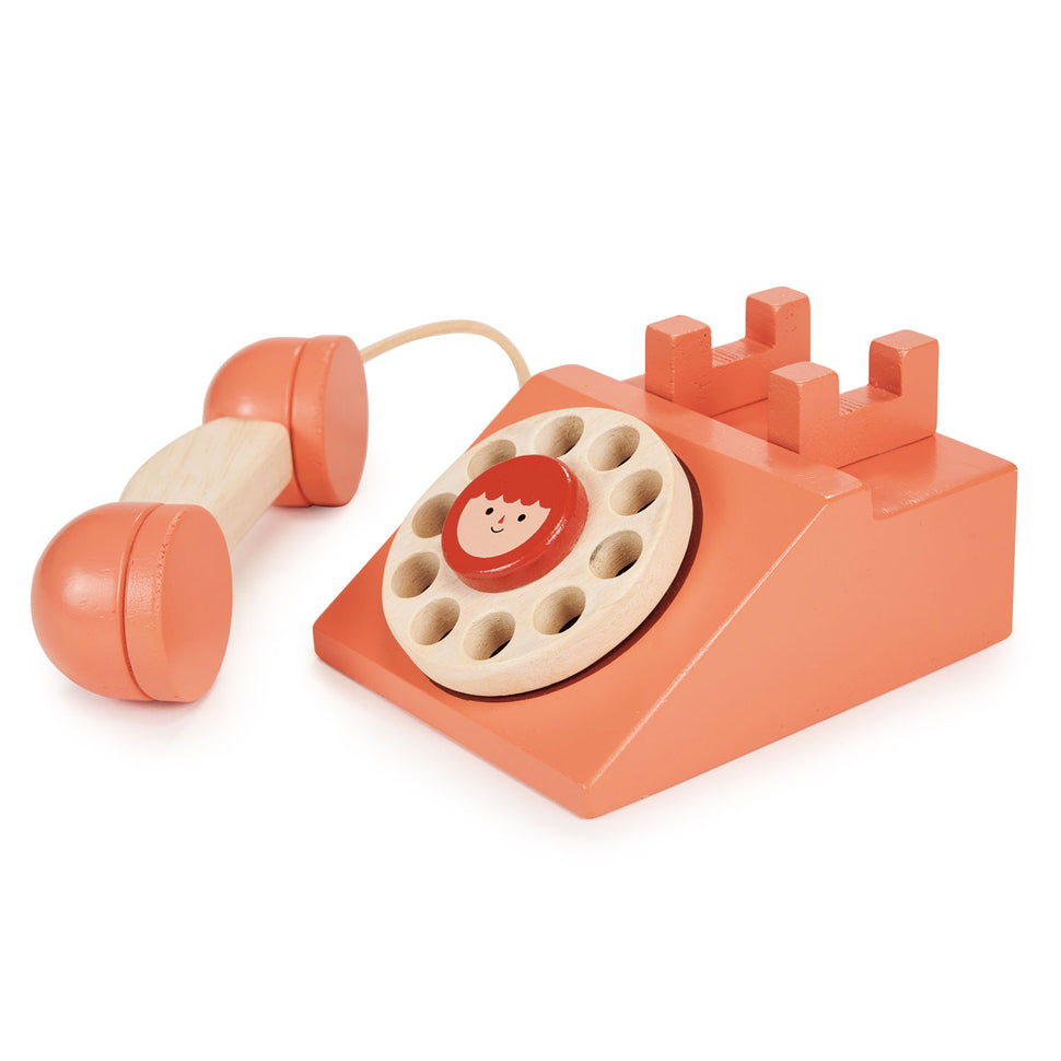 Wooden Ring Ring Telephone