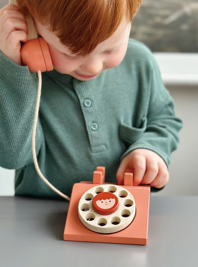 Wooden Ring Ring Telephone