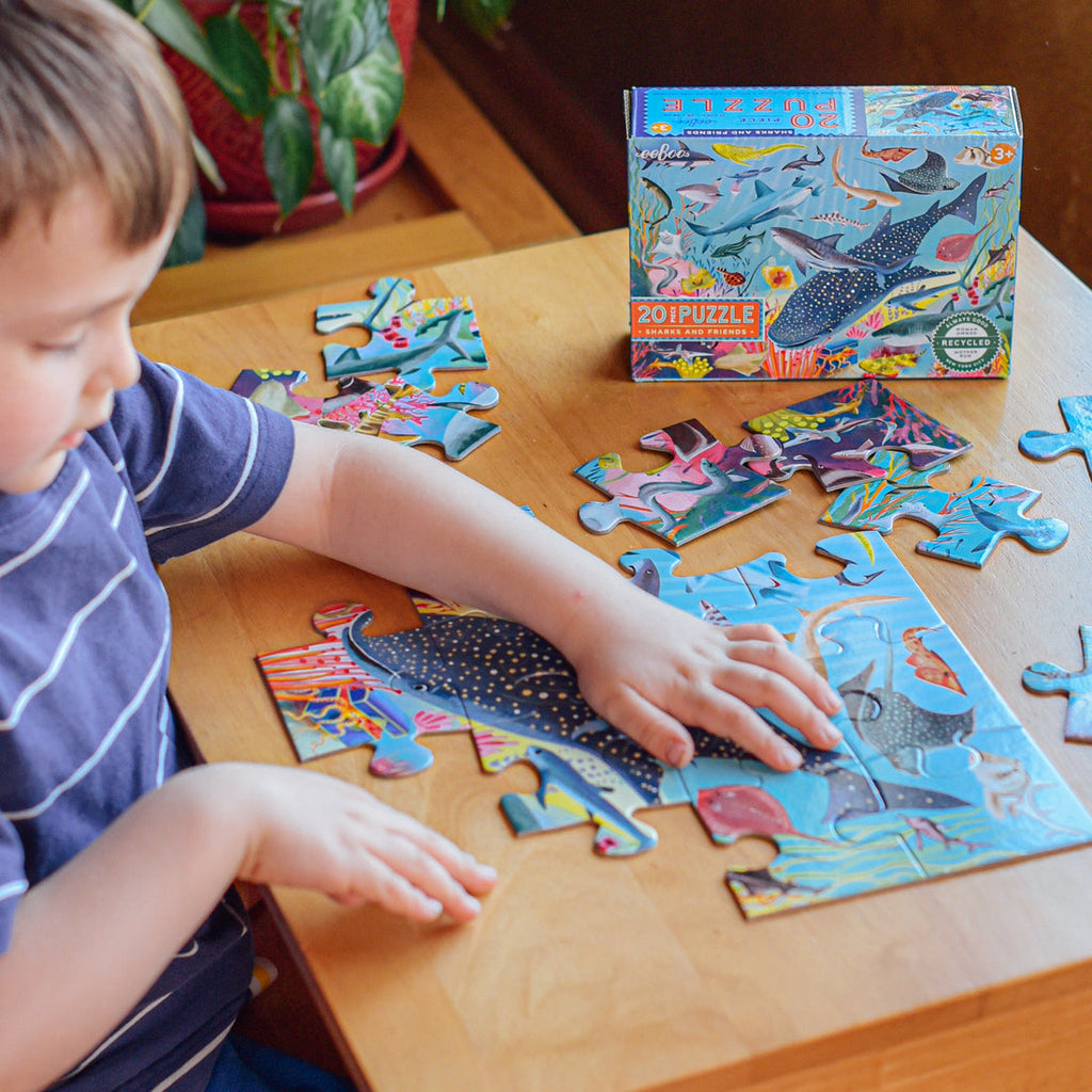 Sharks and Friends 20 Piece Puzzle