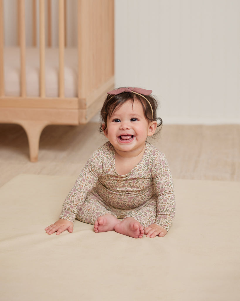 Quincy Mae Bamboo Pajama Set - Flower Field