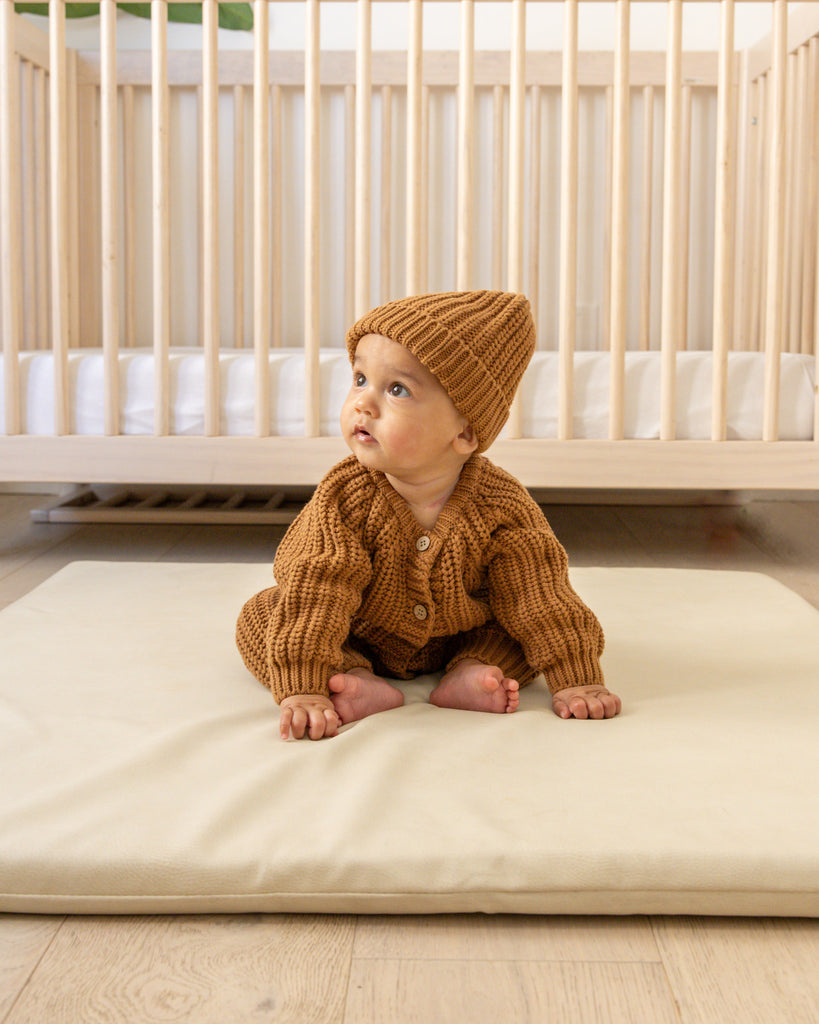 Quincy Mae Knit Beanie - Cinnamon